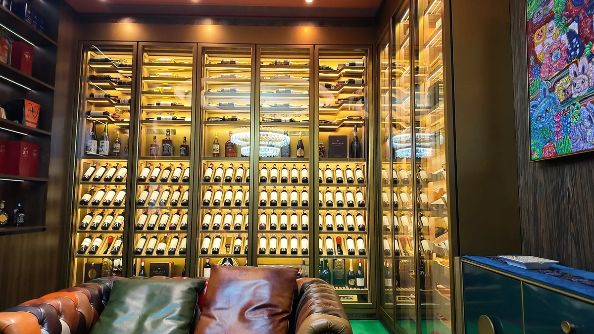 Shanghai Bund Private Club Wine and Cigar Cabinet - Image 7