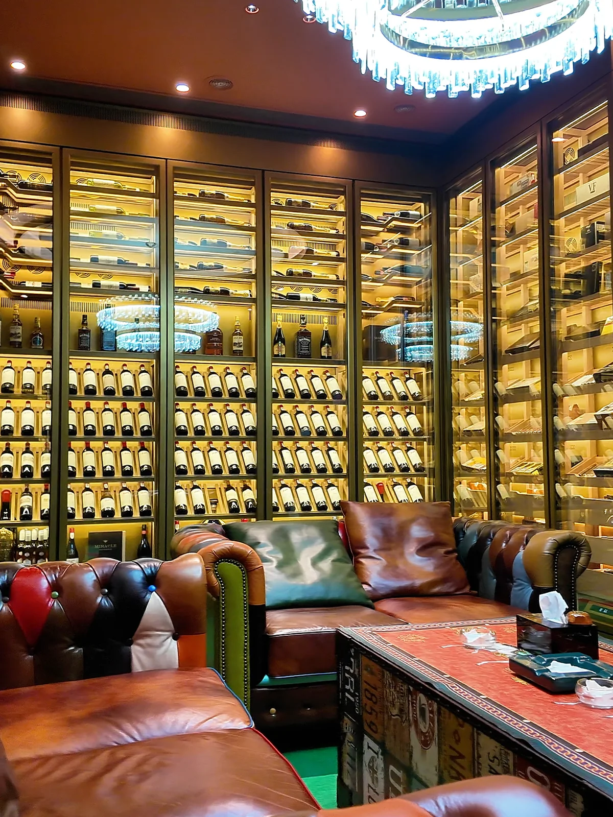 Shanghai Bund Private Club Wine and Cigar Cabinet - Image 9