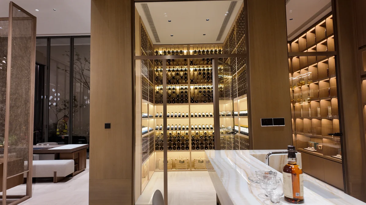 CR Land Zhiyu Yunjing Villa Basement Cellar