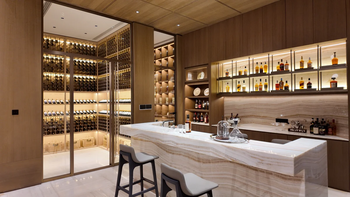 Luxury Hotel Wine Cellar