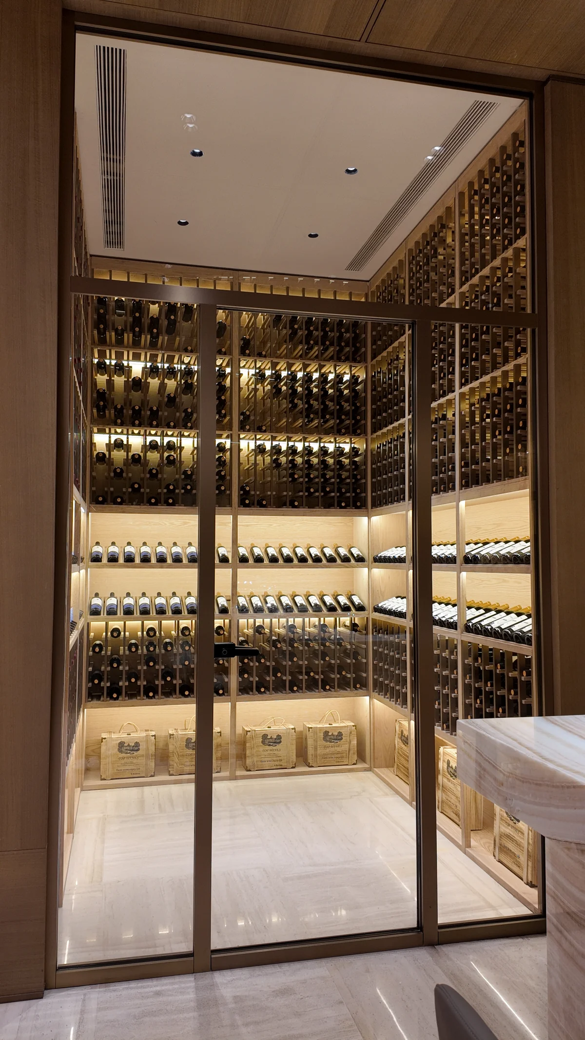 CR Land Zhiyu Yunjing Villa Basement Cellar view 5