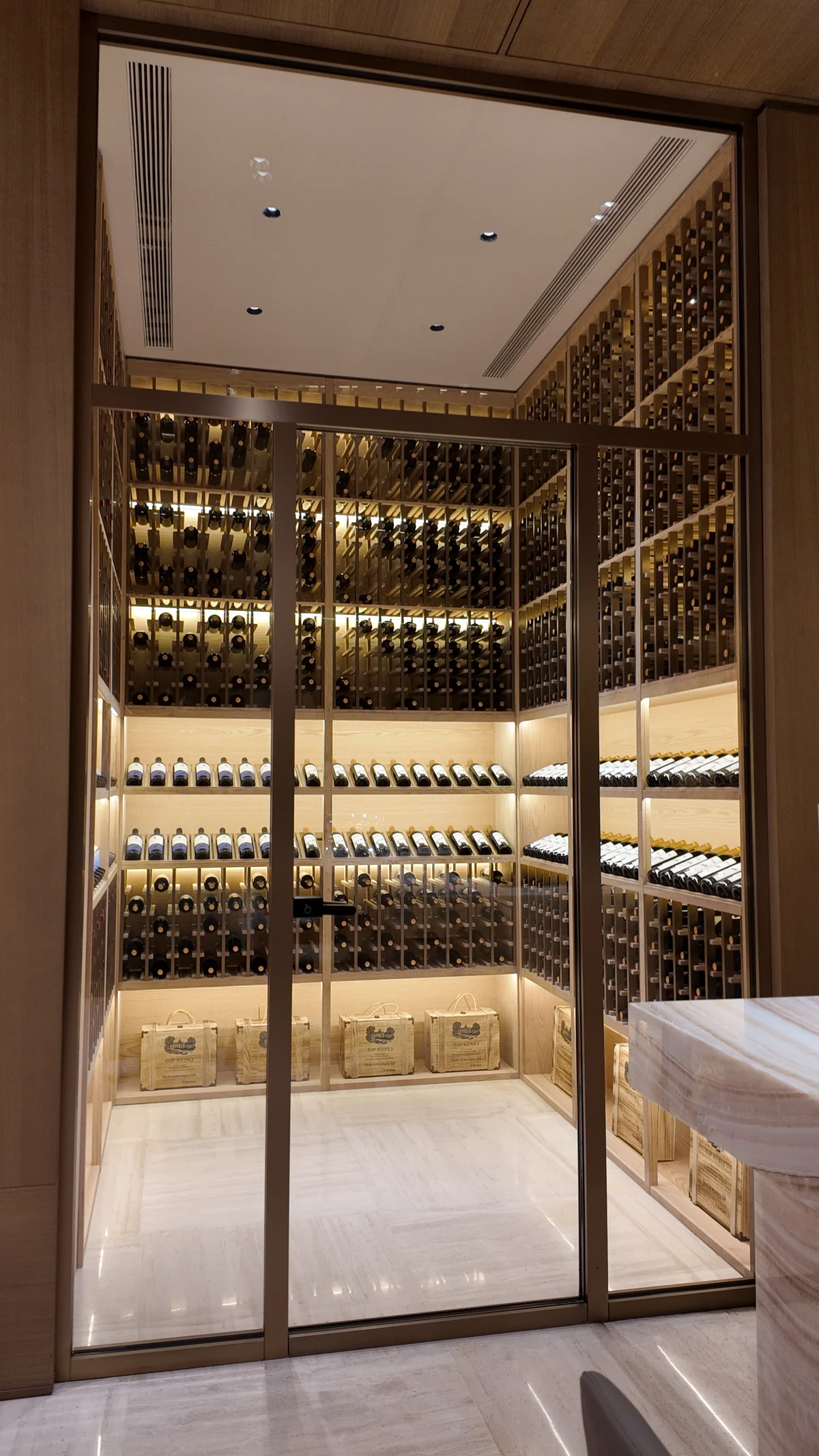 CR Land Zhiyu Yunjing Villa Basement Cellar view 6