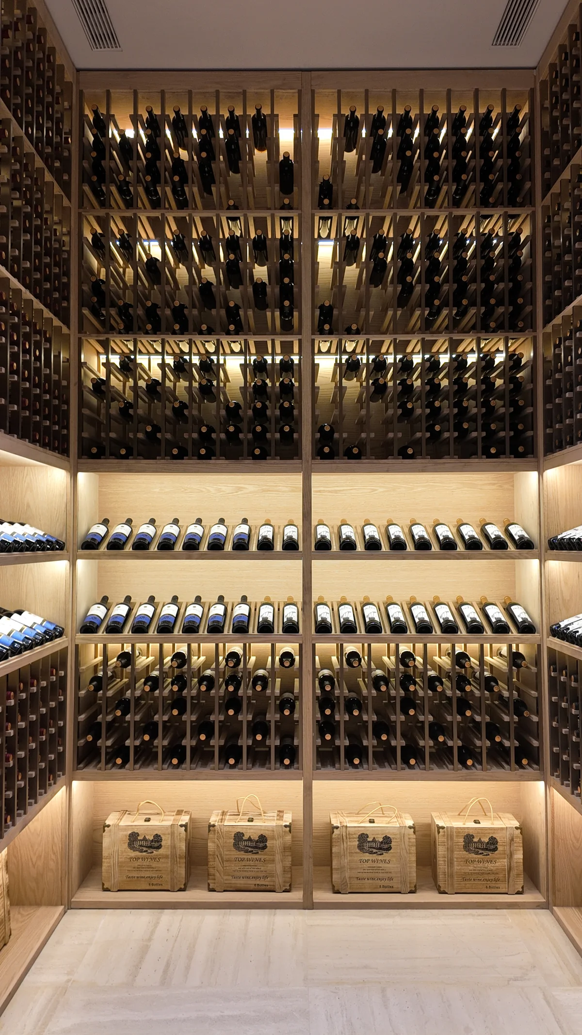 CR Land Zhiyu Yunjing Villa Basement Cellar view 8