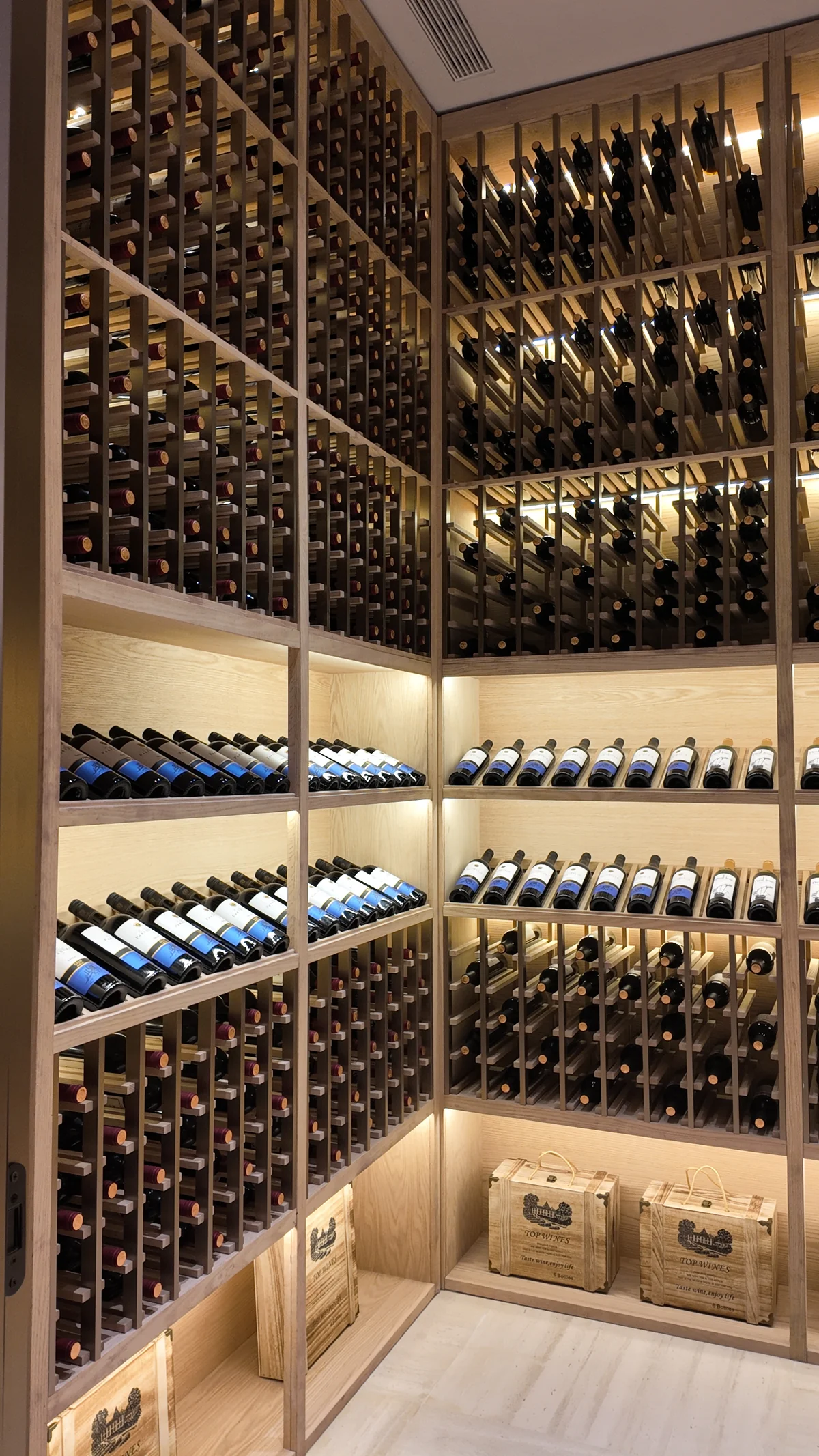 CR Land Zhiyu Yunjing Villa Basement Cellar view 9