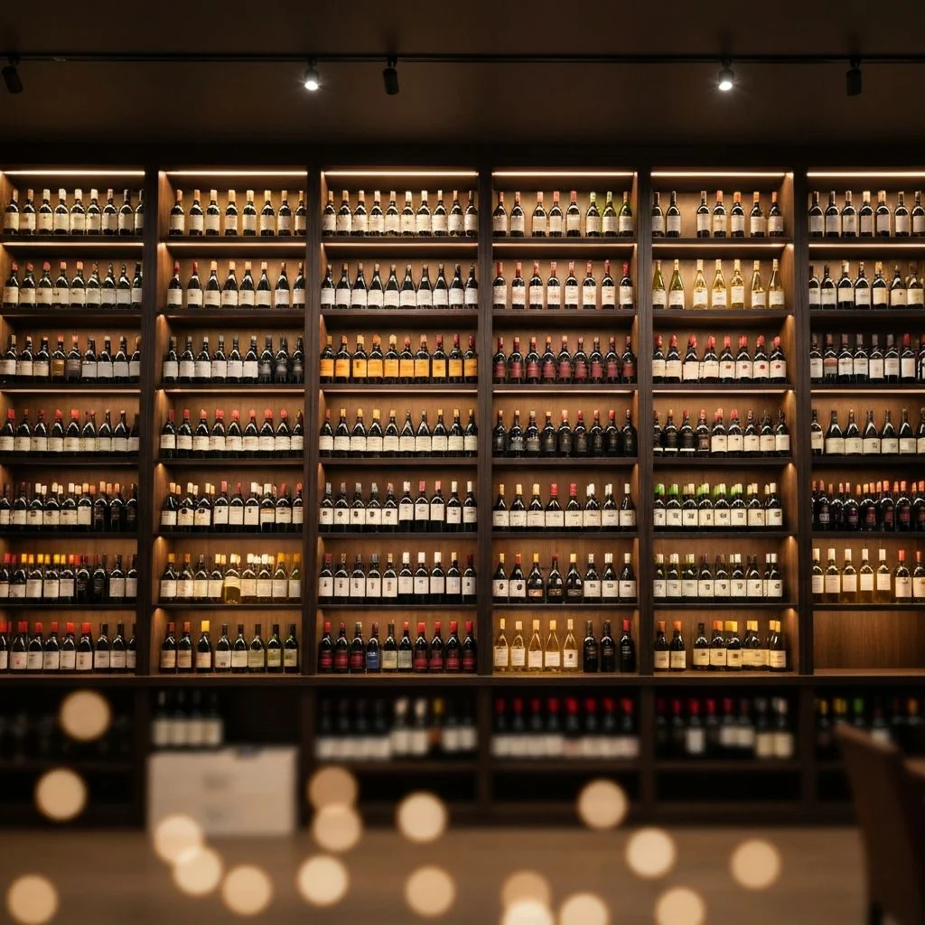 Commercial Wine Display