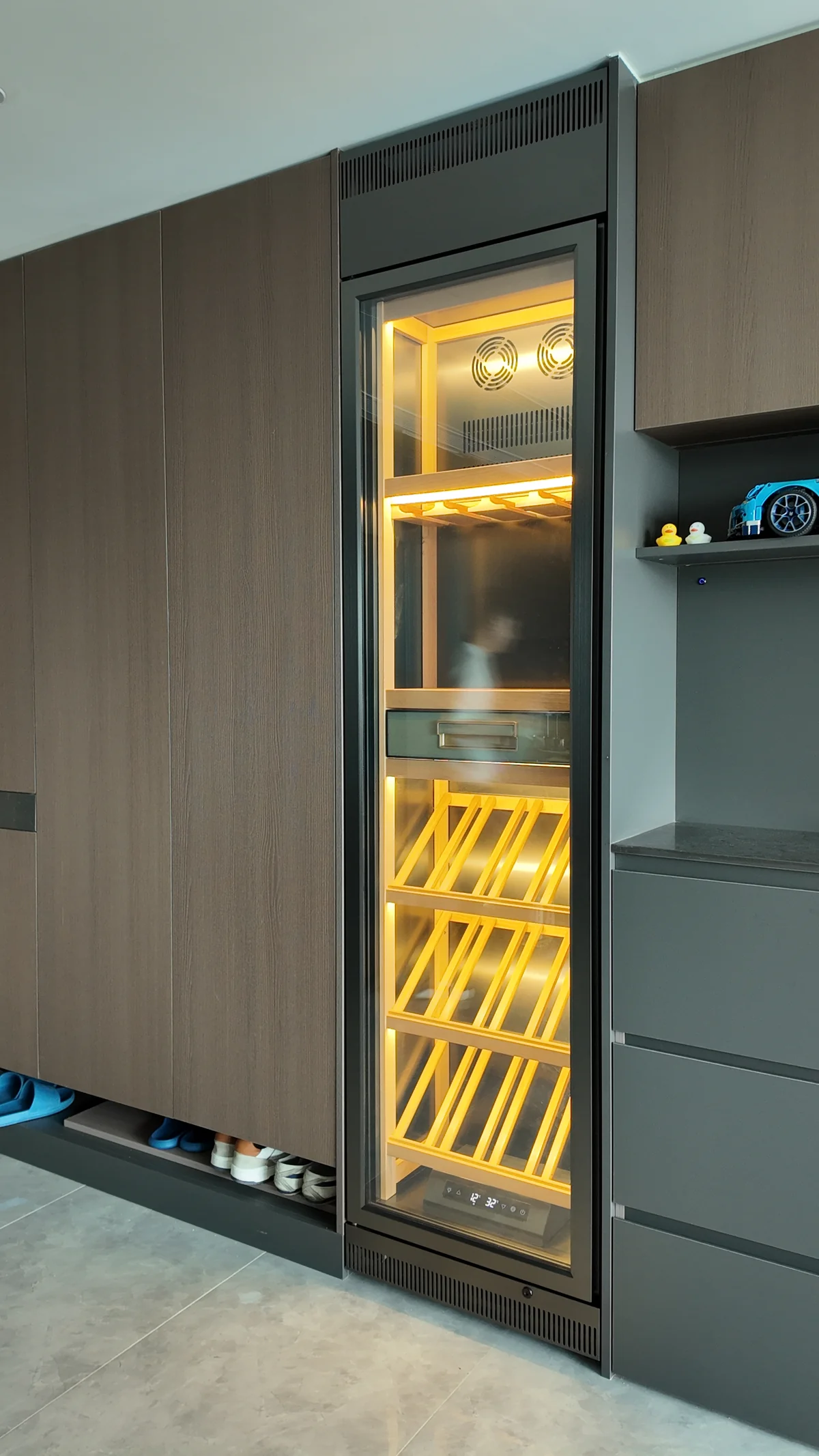 Minimalist Apartment Cellar