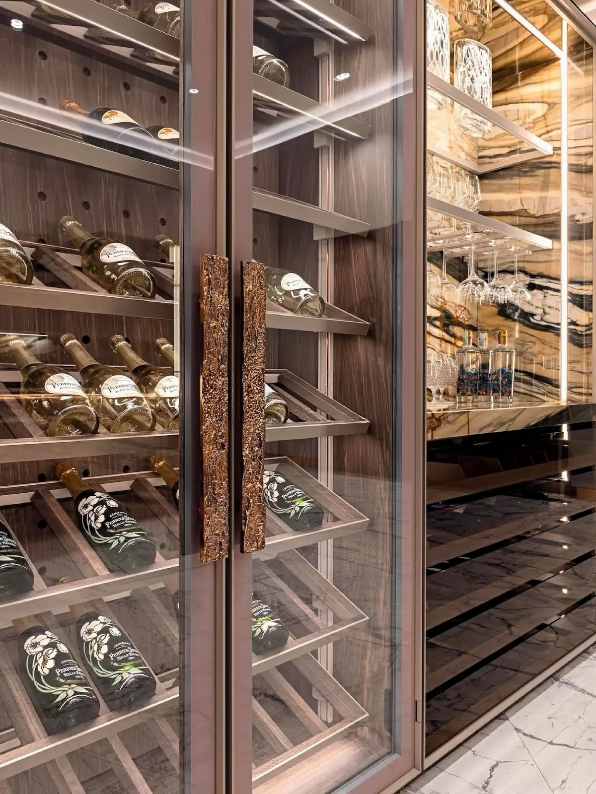 Contemporary Loft Wine Cabinet - Image 4