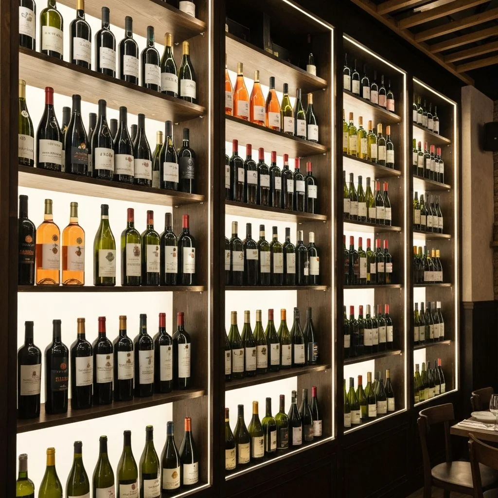 Restaurant Wine Wall - Image 2