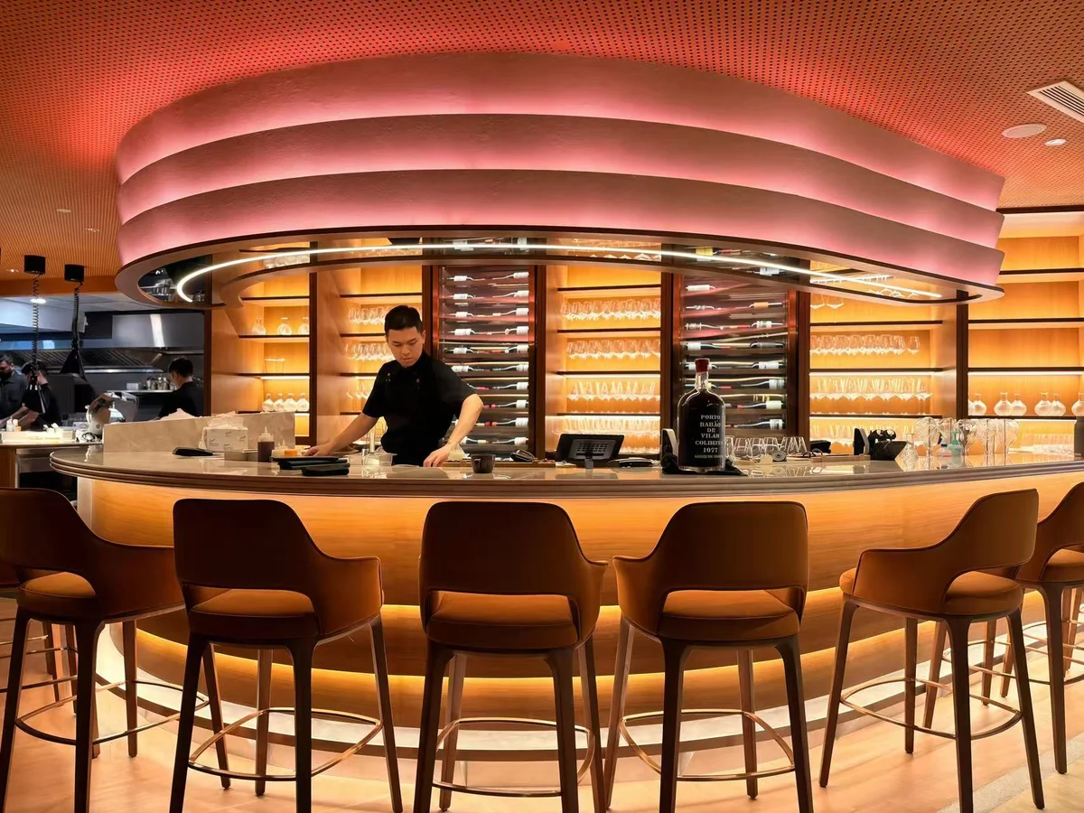 Singapore Temper Restaurant Industrial Cellar view 3