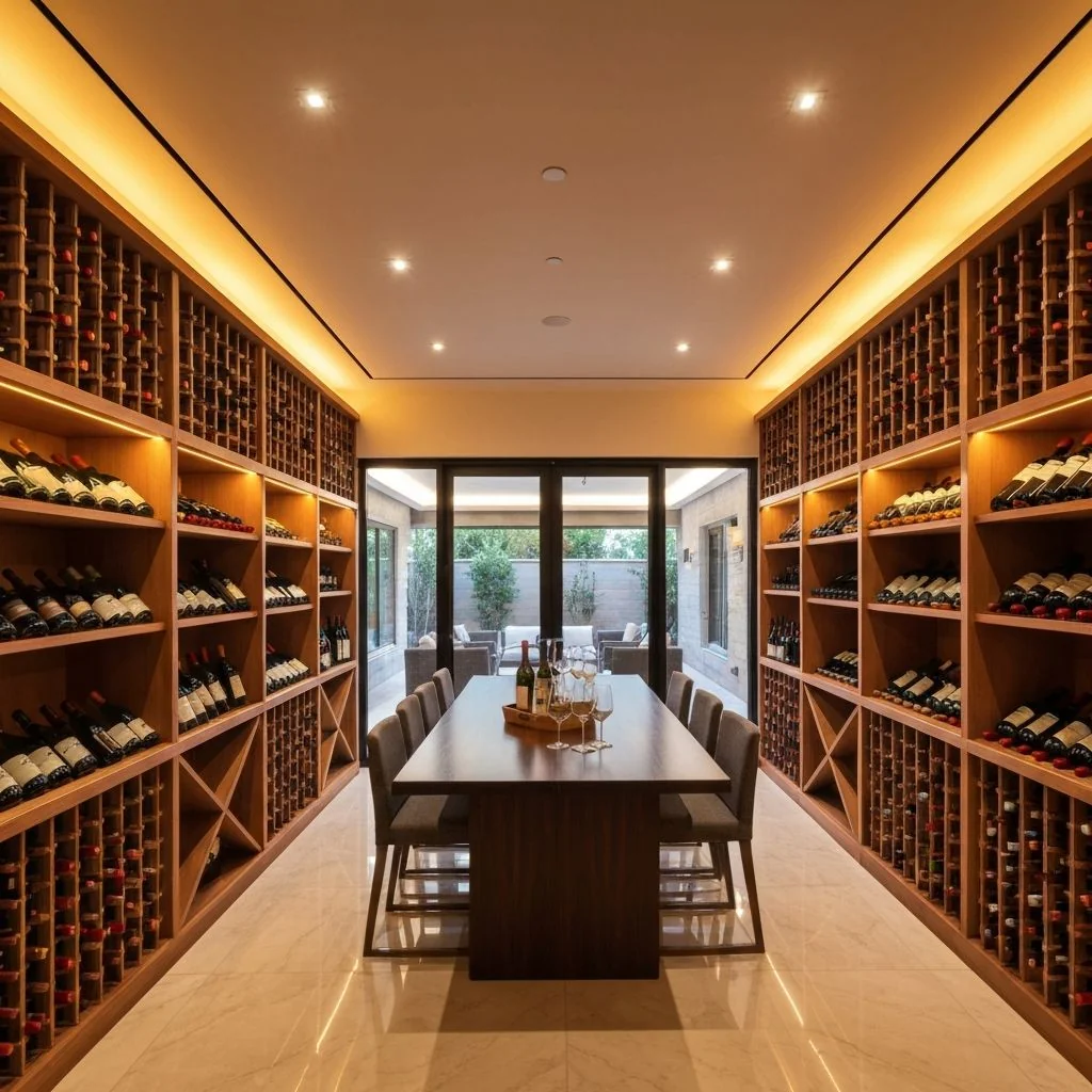 Walk-In Wine Cellar Room
